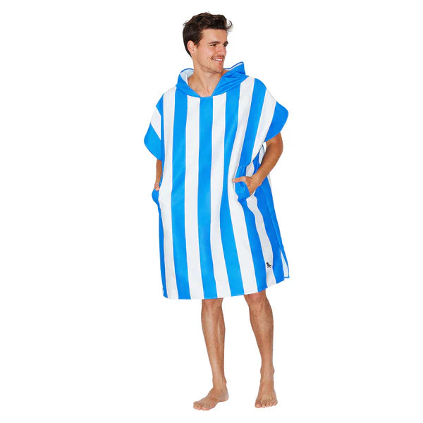 Dock & Bay Poncho Adult - Bondi Blue