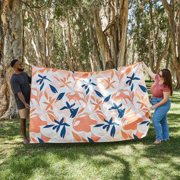 Dock & Bay Picnic Blanket - Terracotta Tropics