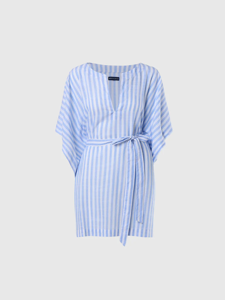 North Sails Short Sleeve Dress - Blue/White Stripe