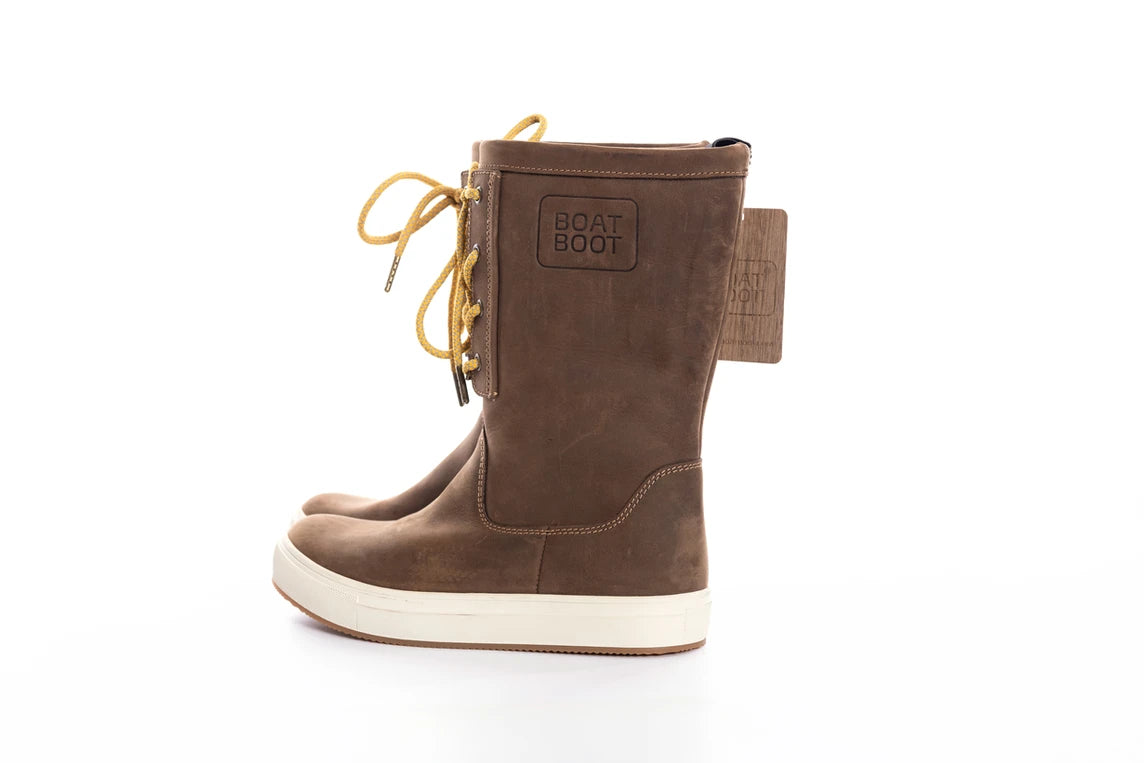 Boat Boot Lace Up - Brown