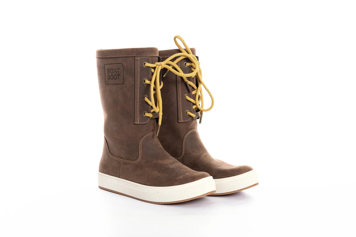 Boat Boot Lace Up - Brown