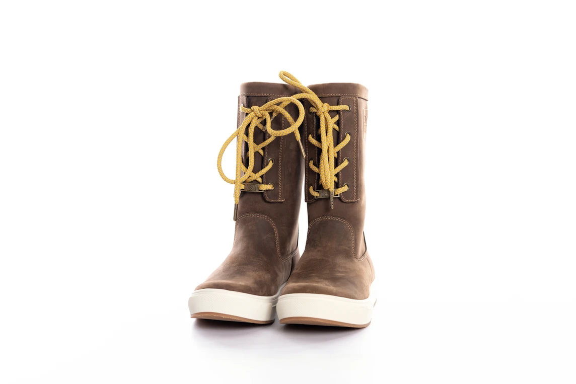 Boat Boot Lace Up - Brown