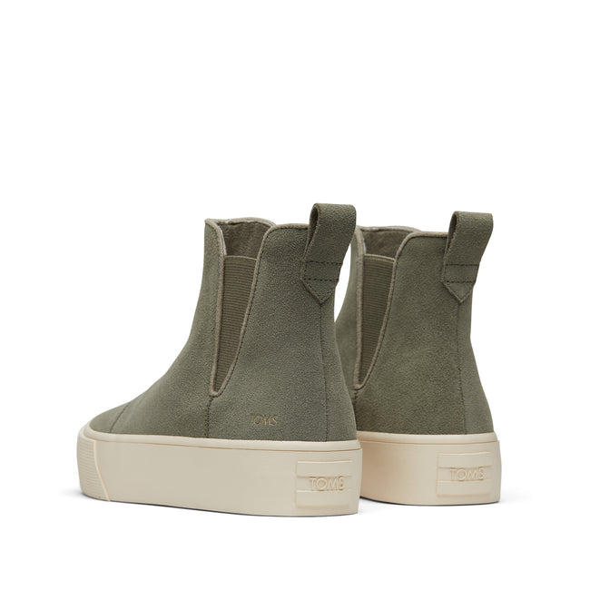 Toms Fenix Platform Chelsea Trainer - Vetiver Grey