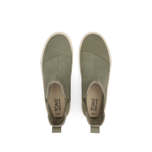 Toms Fenix Platform Chelsea Trainer - Vetiver Grey