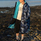 dryrobe Advance Long Sleeve - Blue Camo/Blue