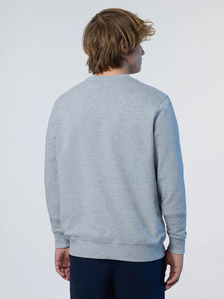 North Sails Crewneck Sweatshirt - Grey Melange