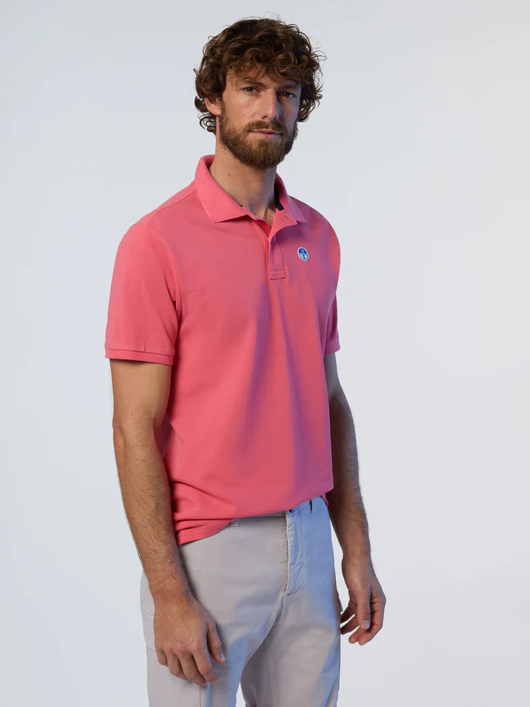 North Sails Basic Polo - Calypso Coral