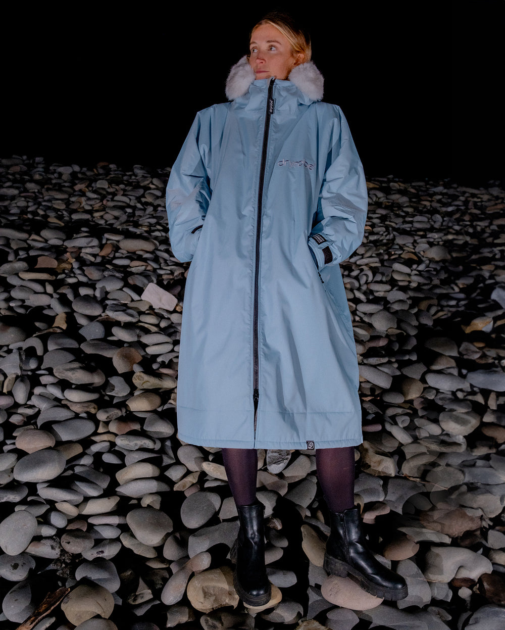 Dryrobe Advance Long Sleeve - Alpine Ice Blue - Special Edition