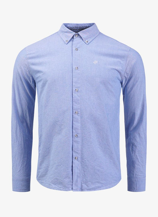 Pelle P Crew Shirt - Blue Lobster Melange