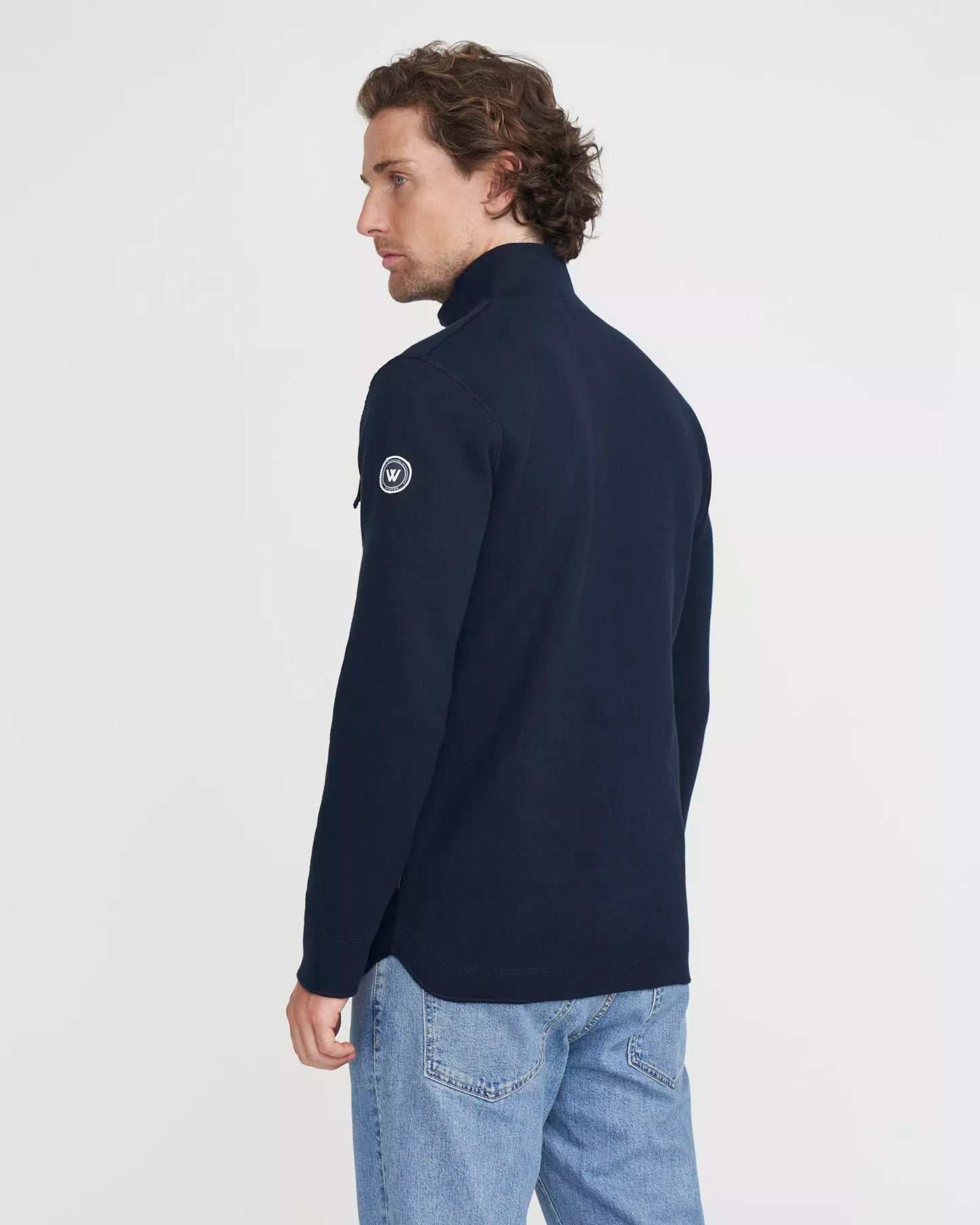 Holebrook Edwin Shirt Jacket Windproof - Navy