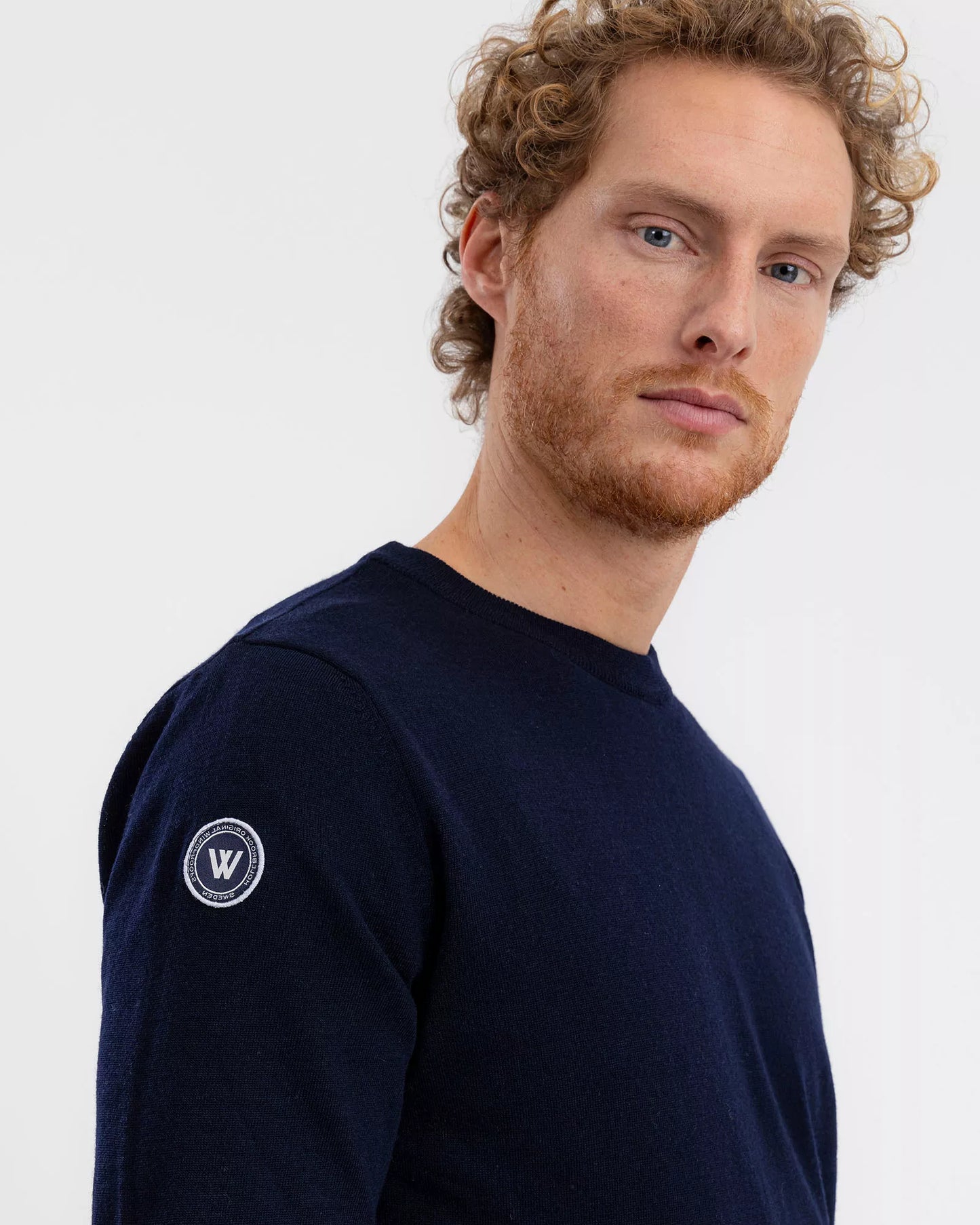 Holebrook Jesper Crew Windproof - Dark Navy