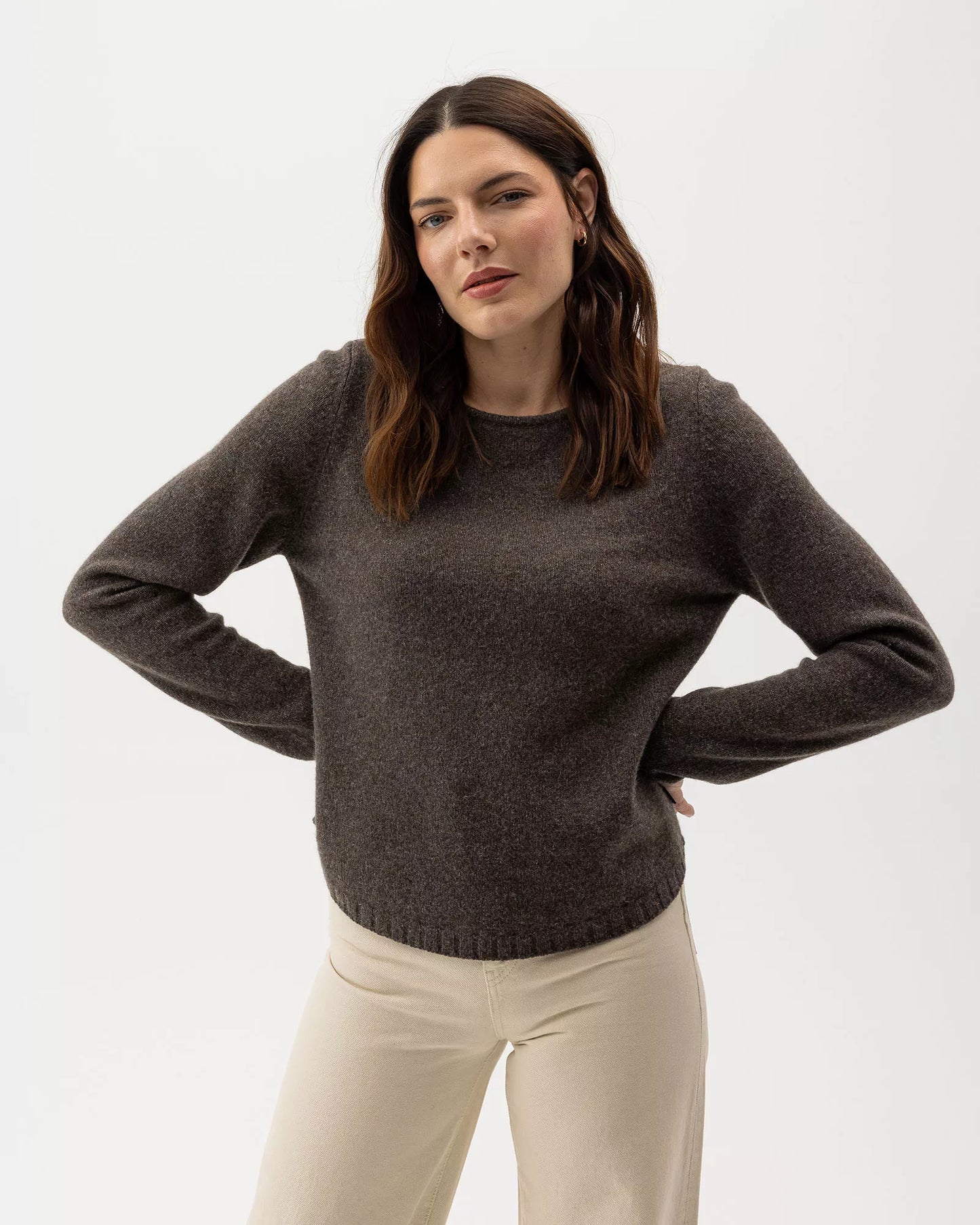 Holebrook Linda Crew - Dark Taupe