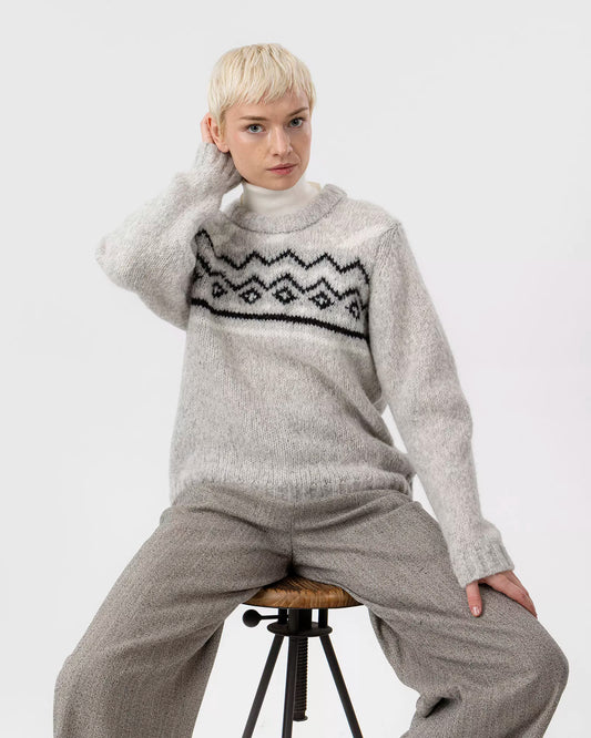 Holebrook Maja Crew - Light Grey Melange