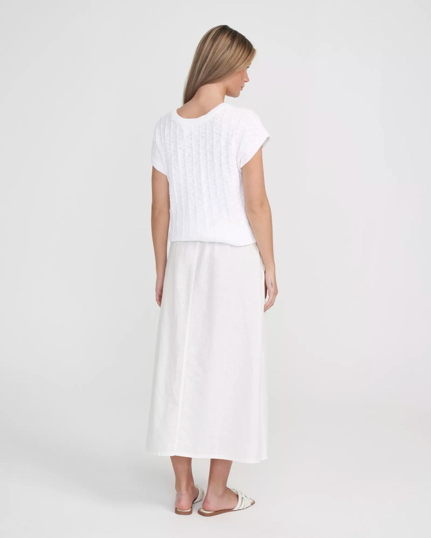 Holebrook Marina Skirt - White