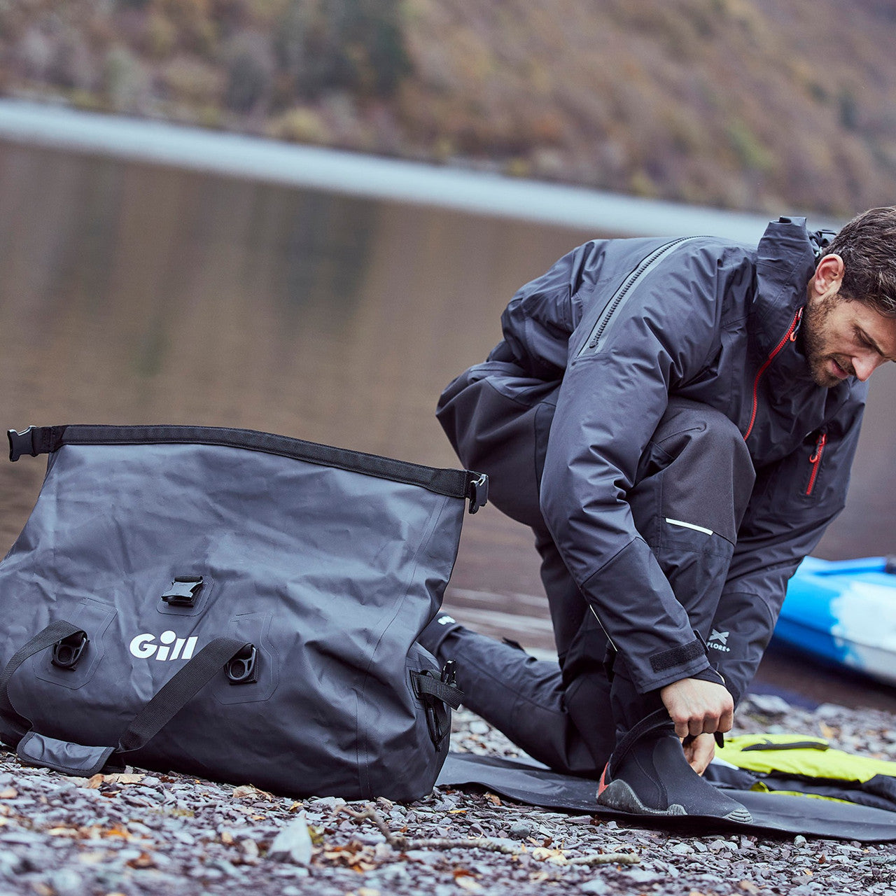 Gill Voyager Duffel Bag 60L - Black