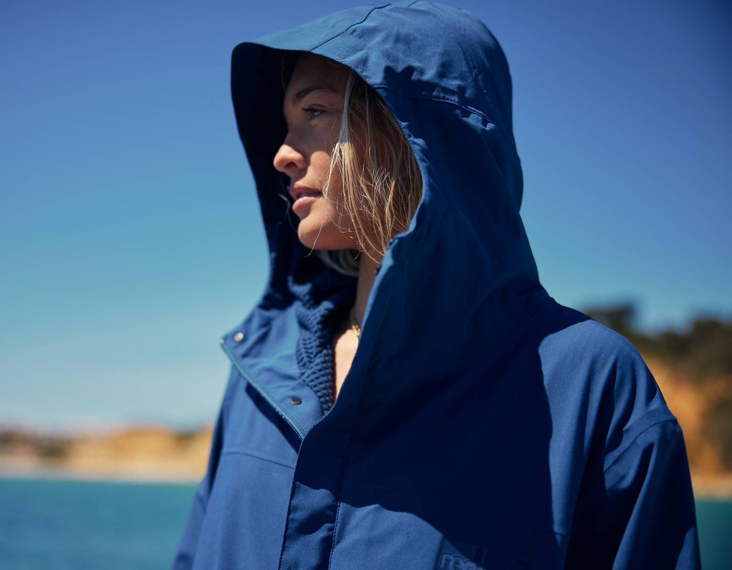 Red Paddle Co Pursuit Robe - Ocean Blue