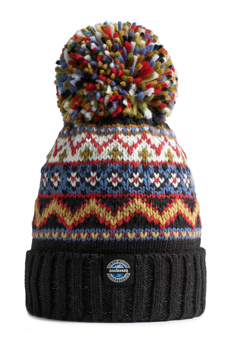 Swimzi Super Bobble - Simon Wilson Fairisle Knit