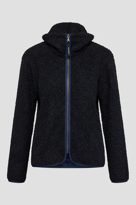 Red Green Saceline Fleece - Dark Navy