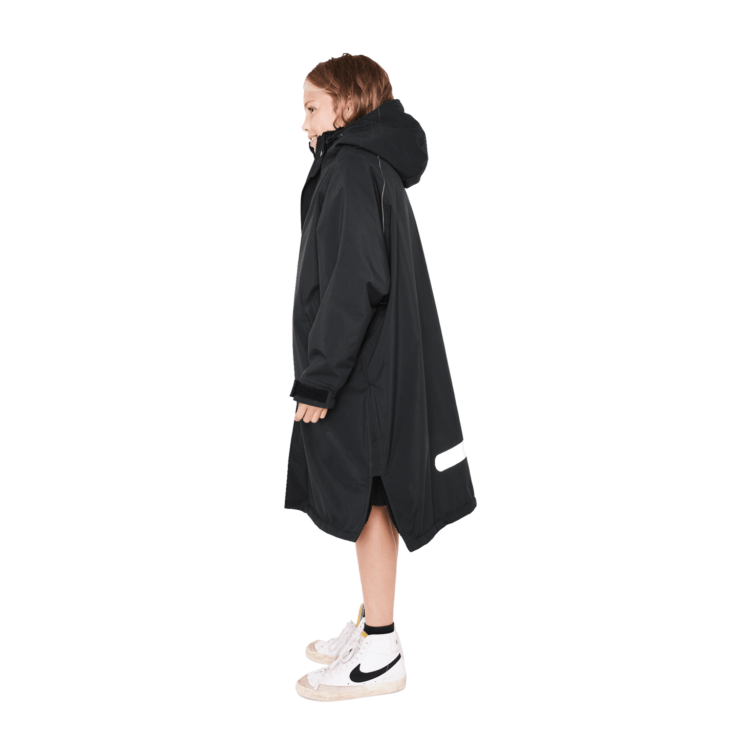 Red Paddle Co Pro Dry Change Robe Kids - Black