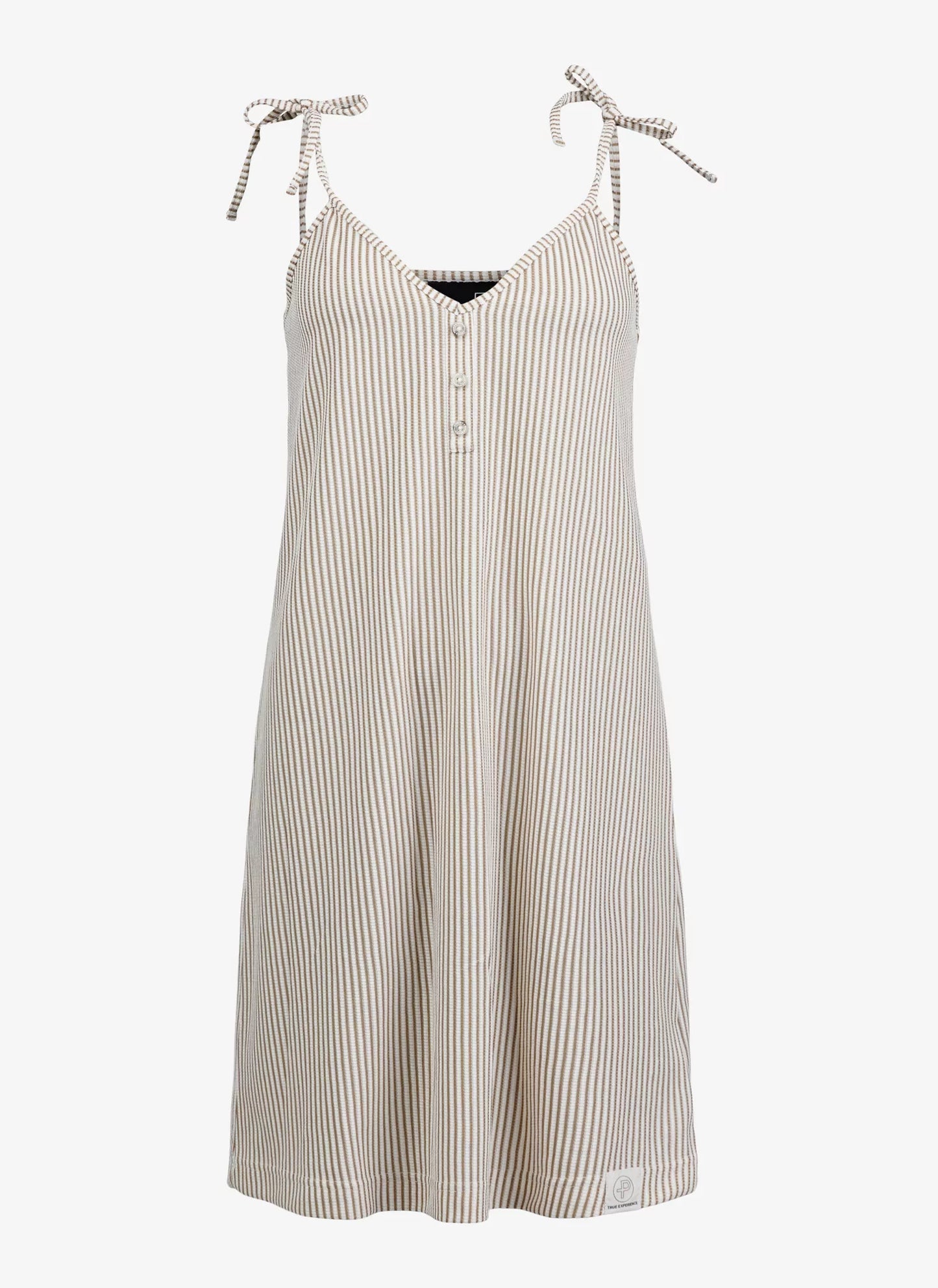 Pelle P W Brassie Dress - Beige Oak Stripe