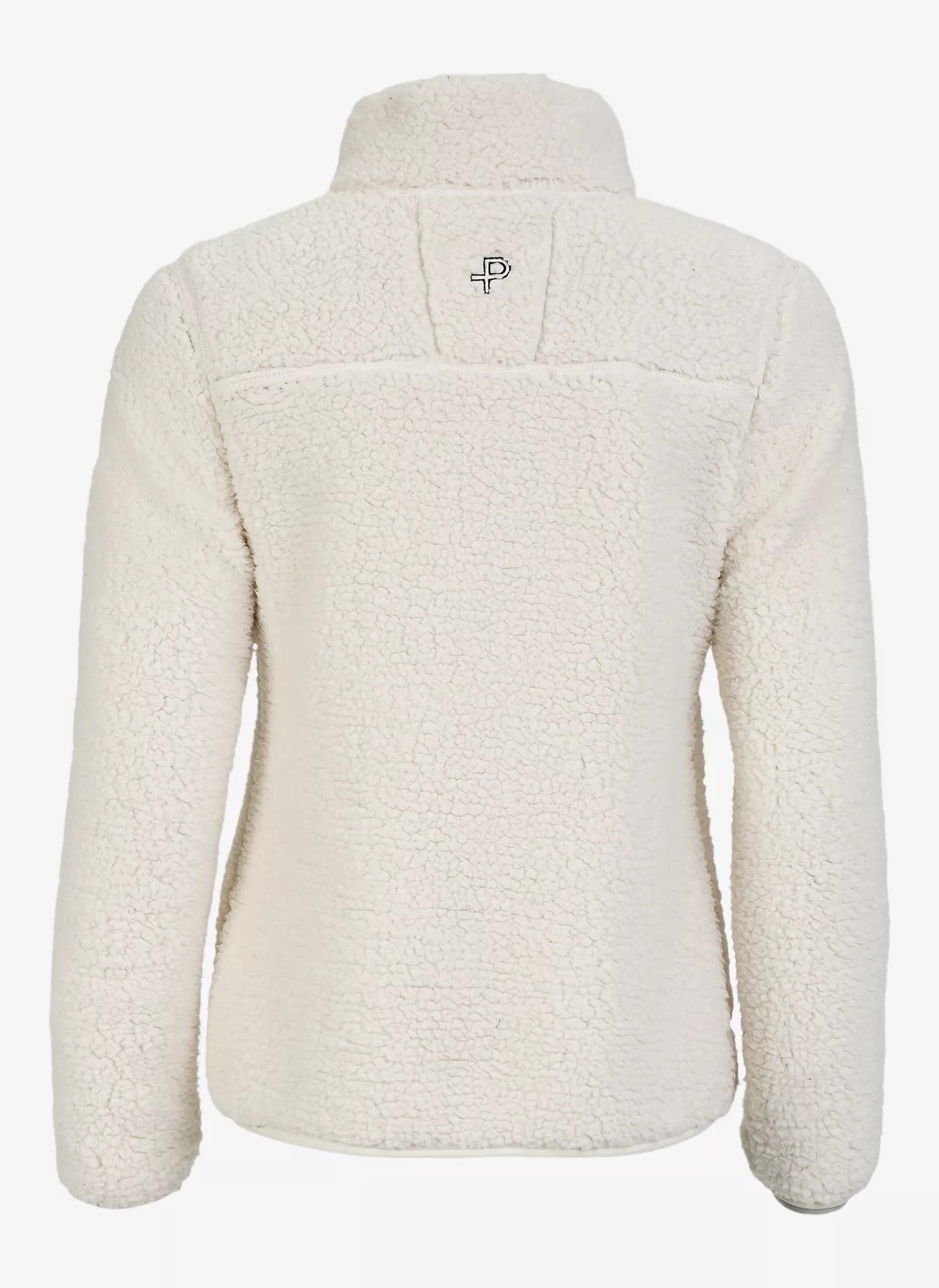 Pelle P Womens Sherpa Sweater - Cream White