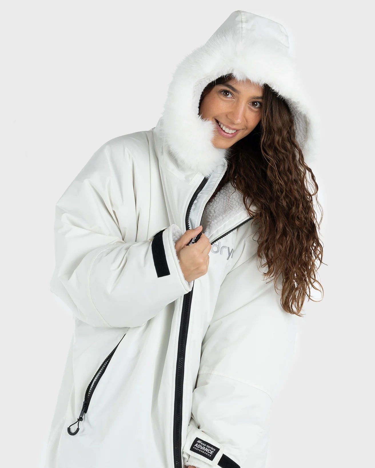 Dryrobe Advance Long Sleeve - Alpine White - Special Edition