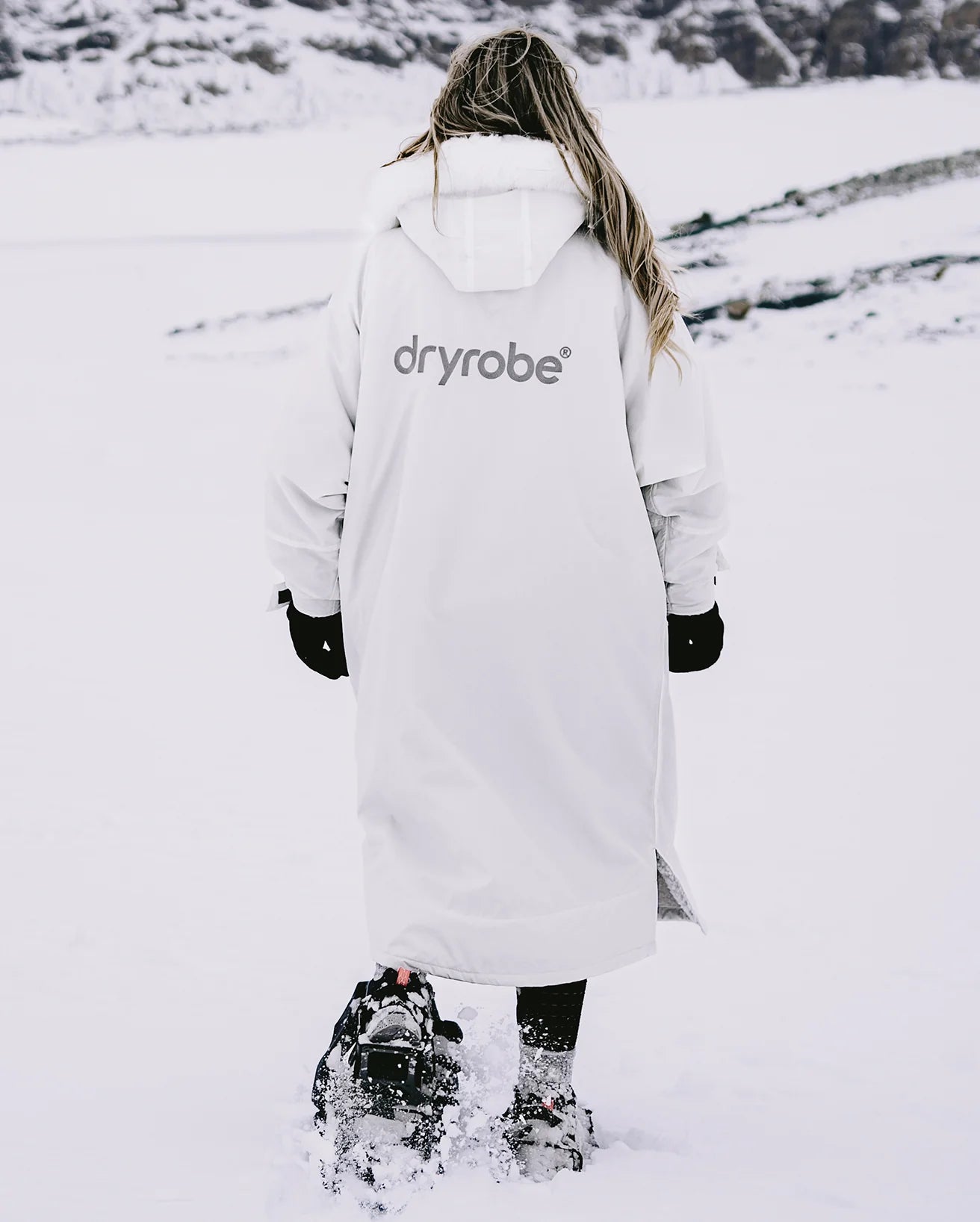 Dryrobe Advance Long Sleeve - Alpine White - Special Edition