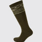 Dubarry Rolestown  Fair Isle Alpaca Socks - Olive