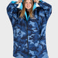 dryrobe Advance Long Sleeve - Blue Camo/Blue