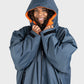 dryrobe Advance Long Sleeve - Dark Grey / Orange