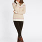 Dubarry Thornfield Womens Fair Isle Knit - Oat