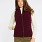 Dubarry Carbury Womens Fleece Gilet - Ox Blood