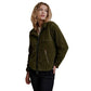 Red Green Sansa Teddy Fleece - Olive Green