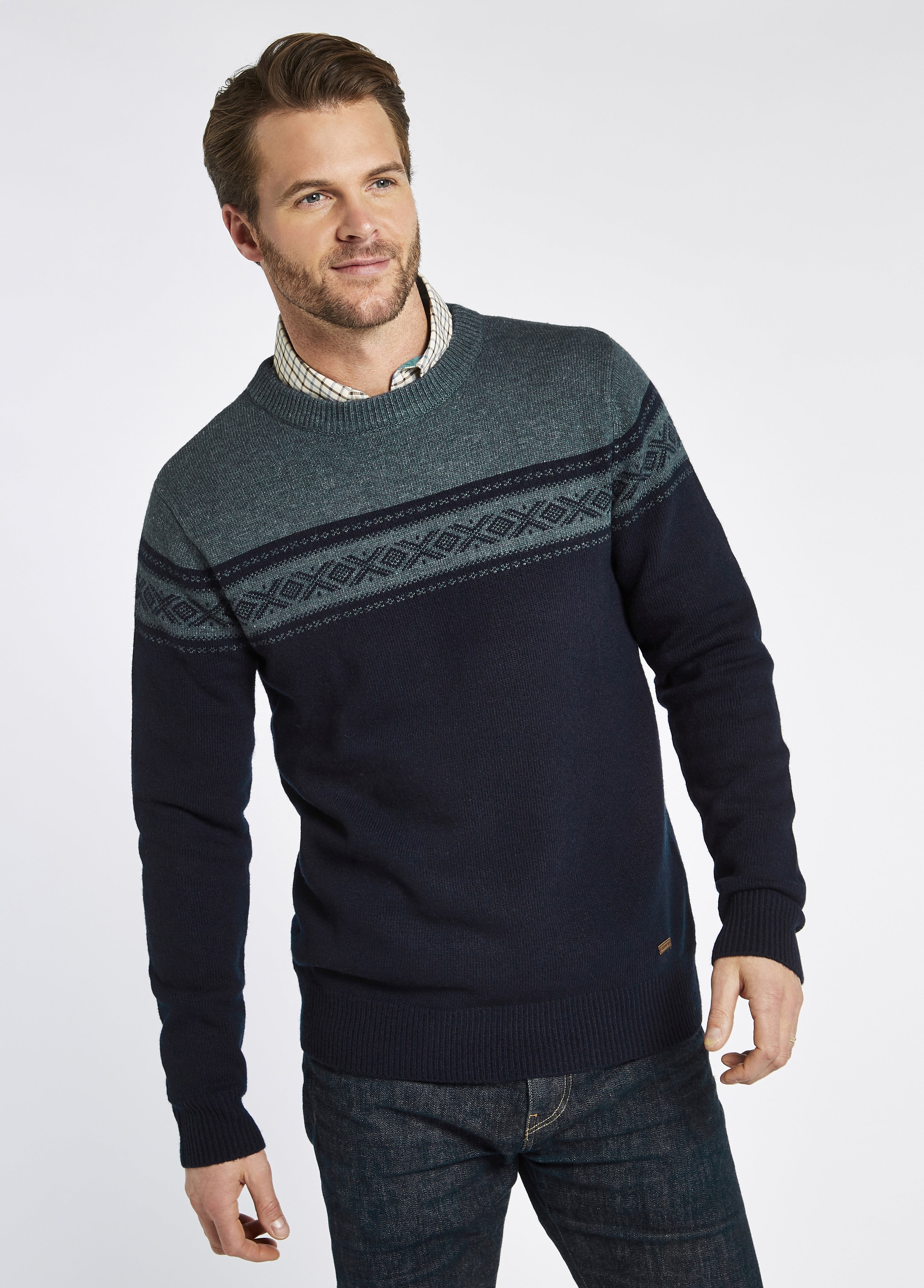 Dubarry Longley Jumper - Navy – Salcombe Boatstore